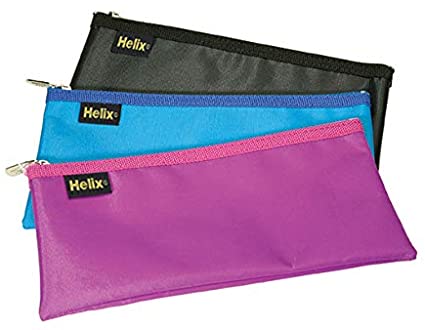 Pencil Case Helix Nylon 13inchx5inch QH7040